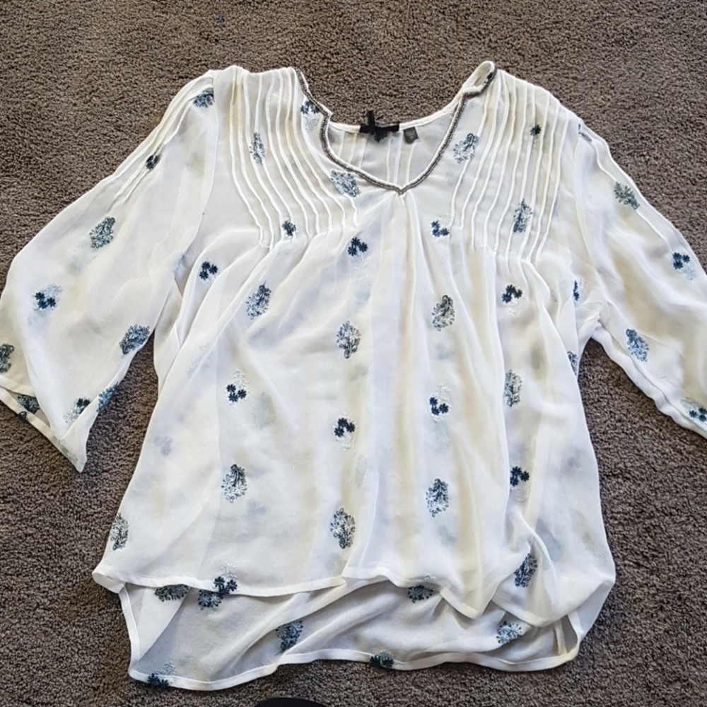 Stitched blouse